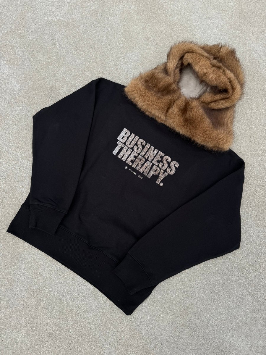 CREWNECK "BUSINESS THERAPY" FUR - Image 3