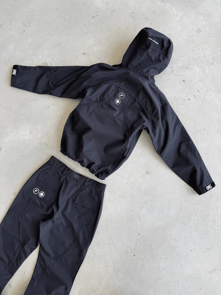 FINESSE* "FAS" WATERPROOF JACKET BLACK - Image 5