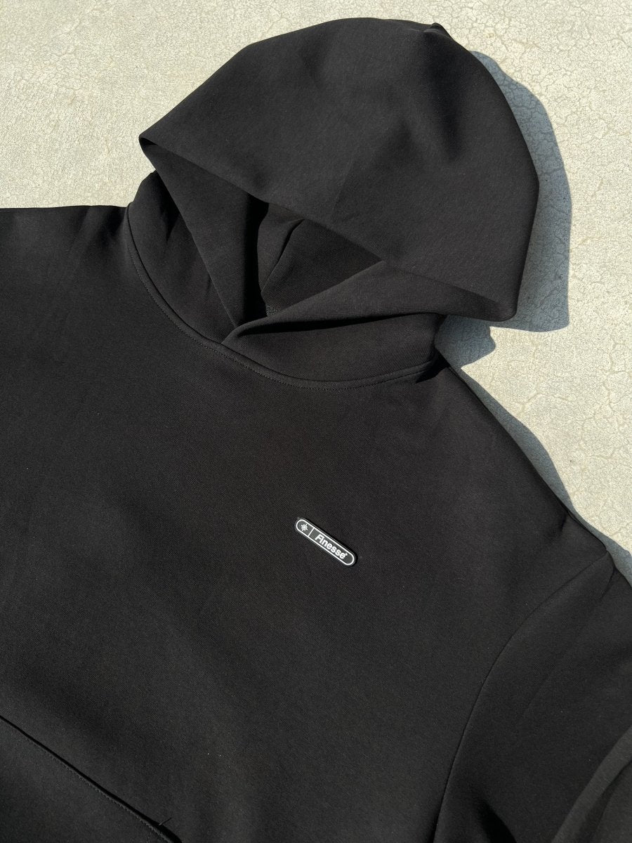 FINESSE® AIR COTTON HOODIE [BLACK] - Image 7