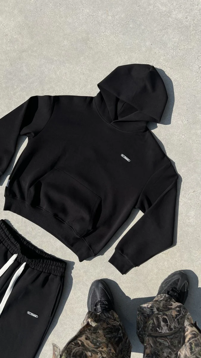 FINESSE® AIR COTTON HOODIE [BLACK] - Image 9