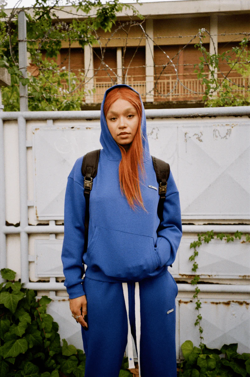 FINESSE® AIR COTTON HOODIE [BLUE] - Image 3