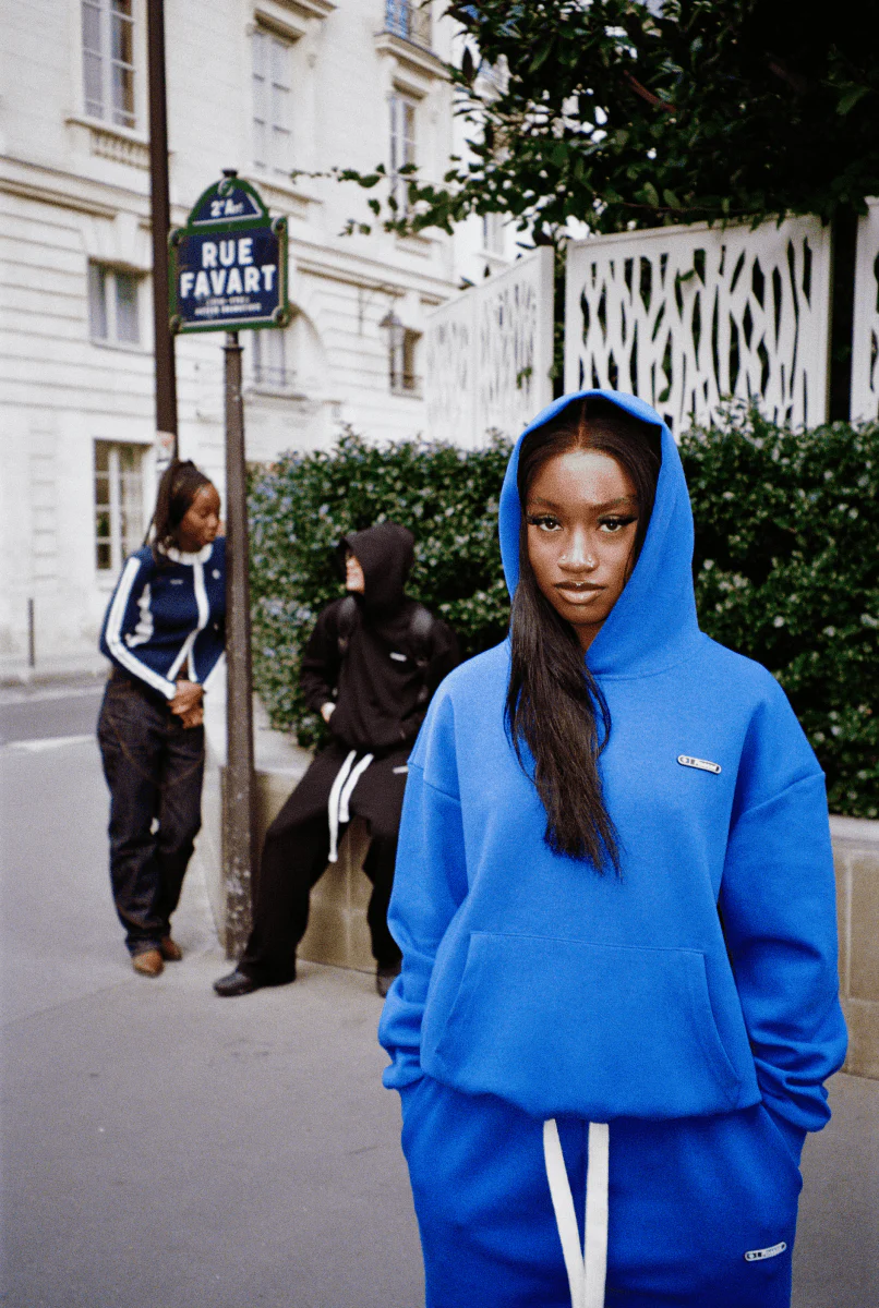 FINESSE® AIR COTTON HOODIE [BLUE] - Image 4