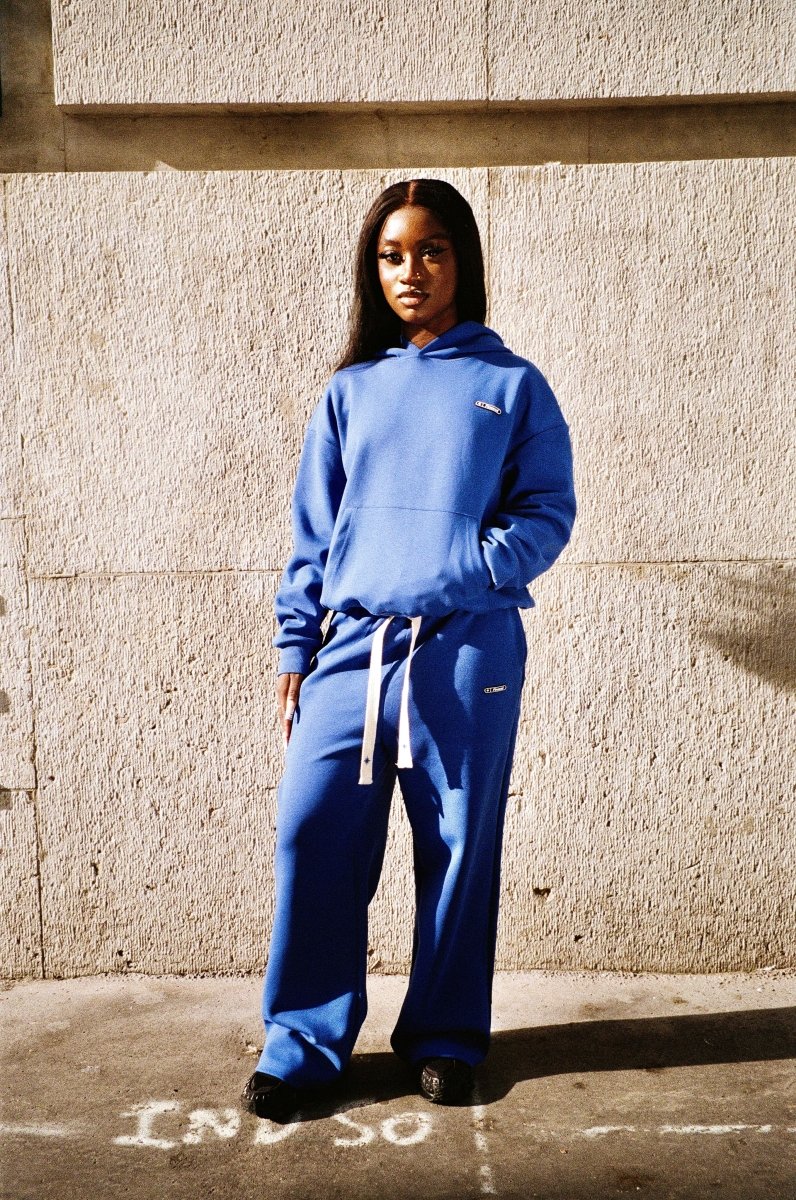 FINESSE® AIR COTTON SWEATPANT [BLUE] - Image 3