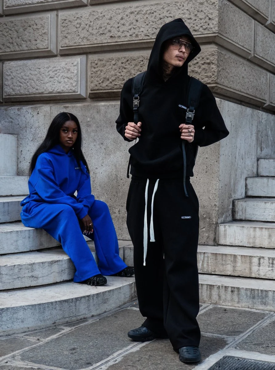 FINESSE® AIR COTTON SWEATPANT [BLUE] - Image 4