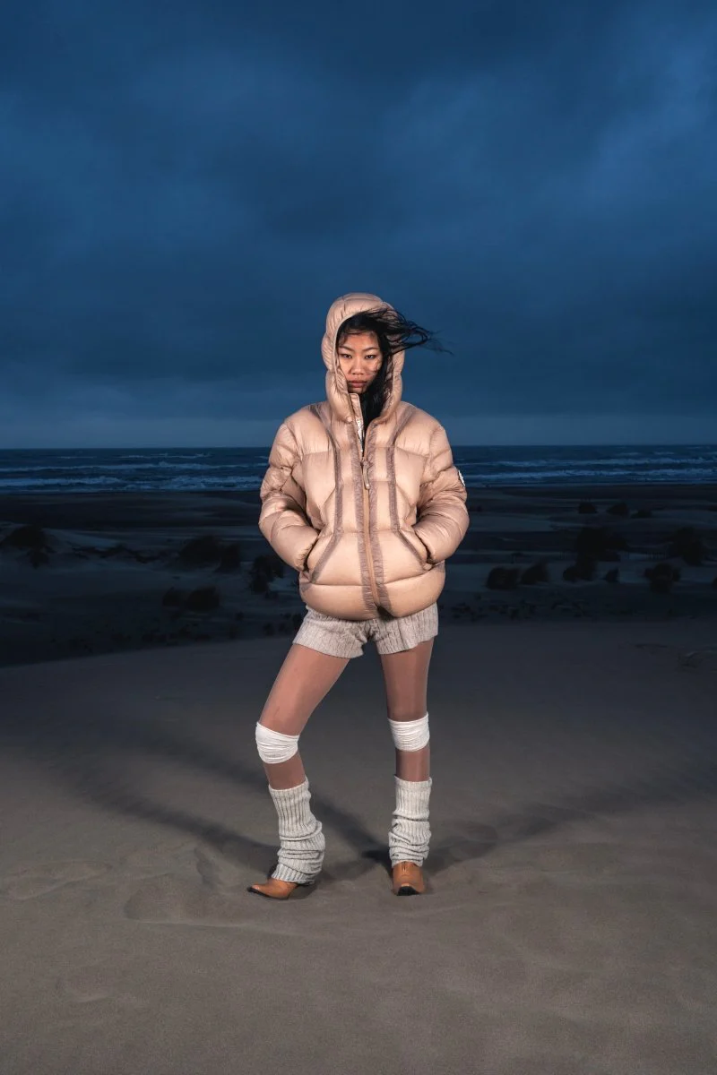 FINESSE* ALIVE PUFFER JACKET [BEIGE] - Image 10