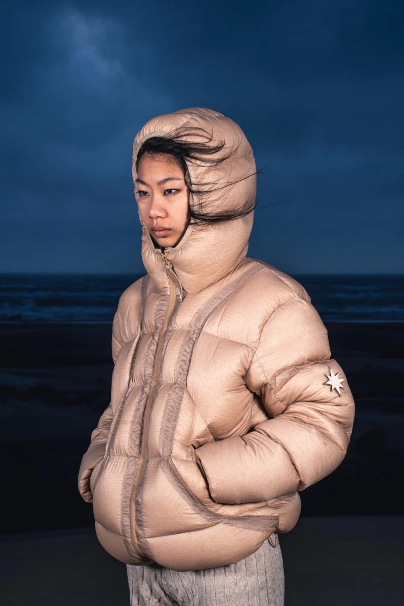 FINESSE* ALIVE PUFFER JACKET [BEIGE] - Image 11
