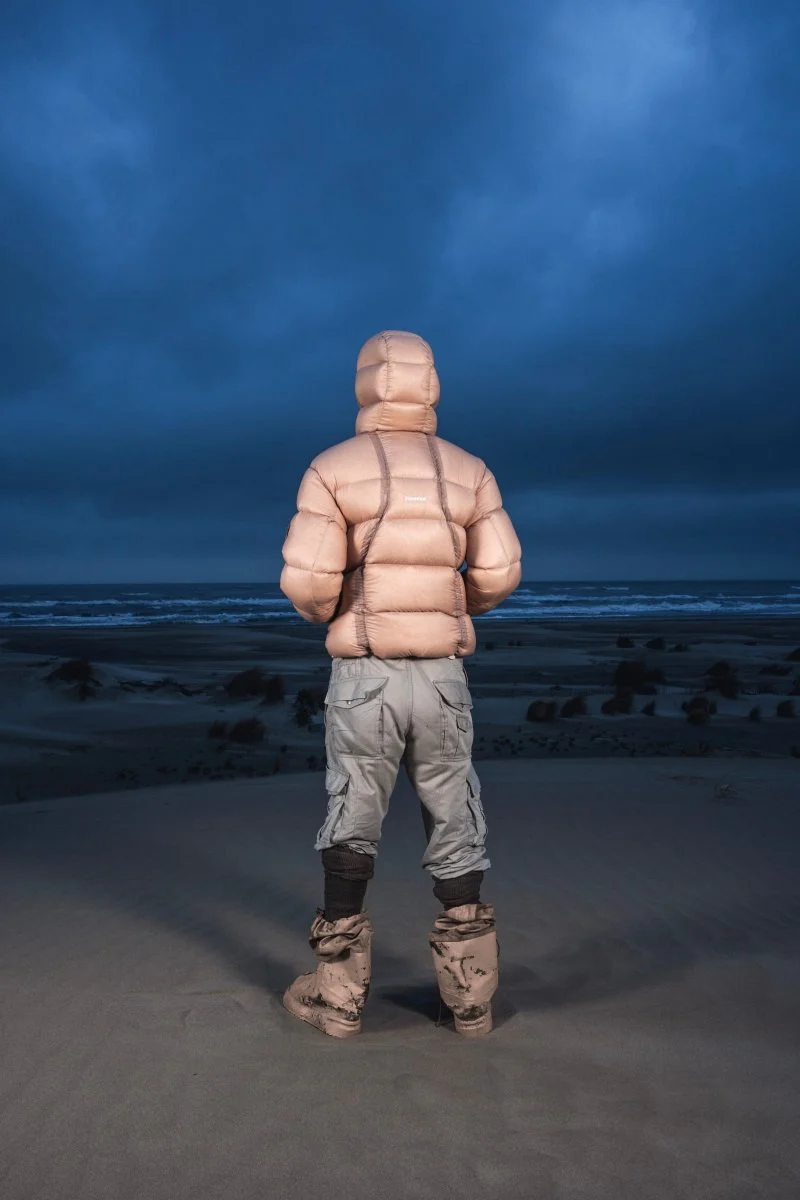 FINESSE* ALIVE PUFFER JACKET [BEIGE] - Image 7