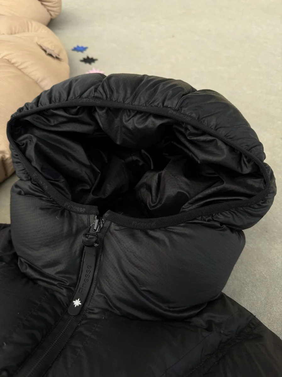 FINESSE* ALIVE PUFFER JACKET  [BLACK] - Image 4