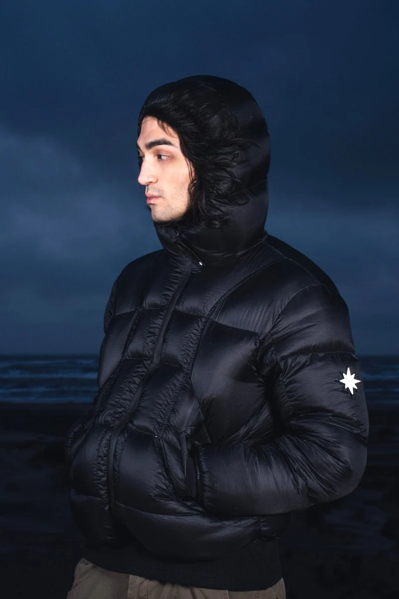 FINESSE* ALIVE PUFFER JACKET  [BLACK] - Image 5