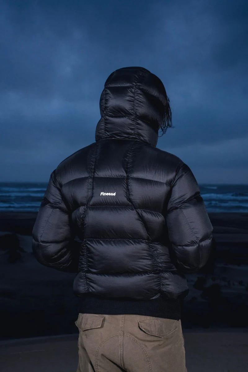 FINESSE* ALIVE PUFFER JACKET  [BLACK] - Image 6