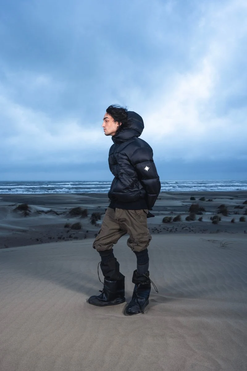 FINESSE* ALIVE PUFFER JACKET  [BLACK] - Image 7