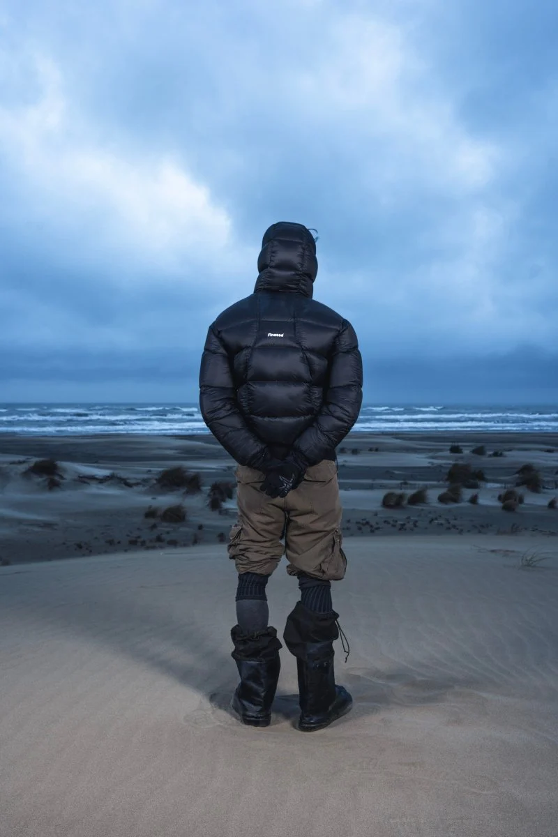 FINESSE* ALIVE PUFFER JACKET  [BLACK] - Image 8