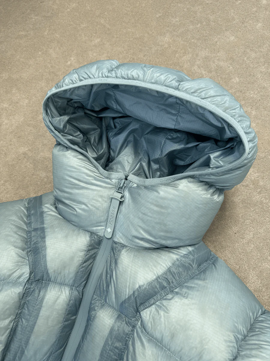 FINESSE* ALIVE PUFFER JACKET  [ICE BLUE] - Image 5