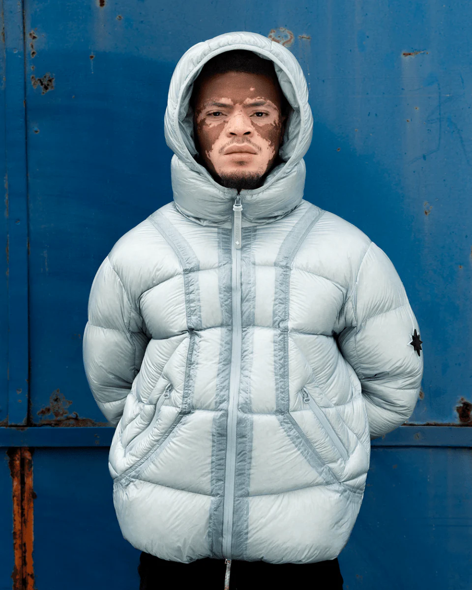 FINESSE* ALIVE PUFFER JACKET  [ICE BLUE] - Image 7