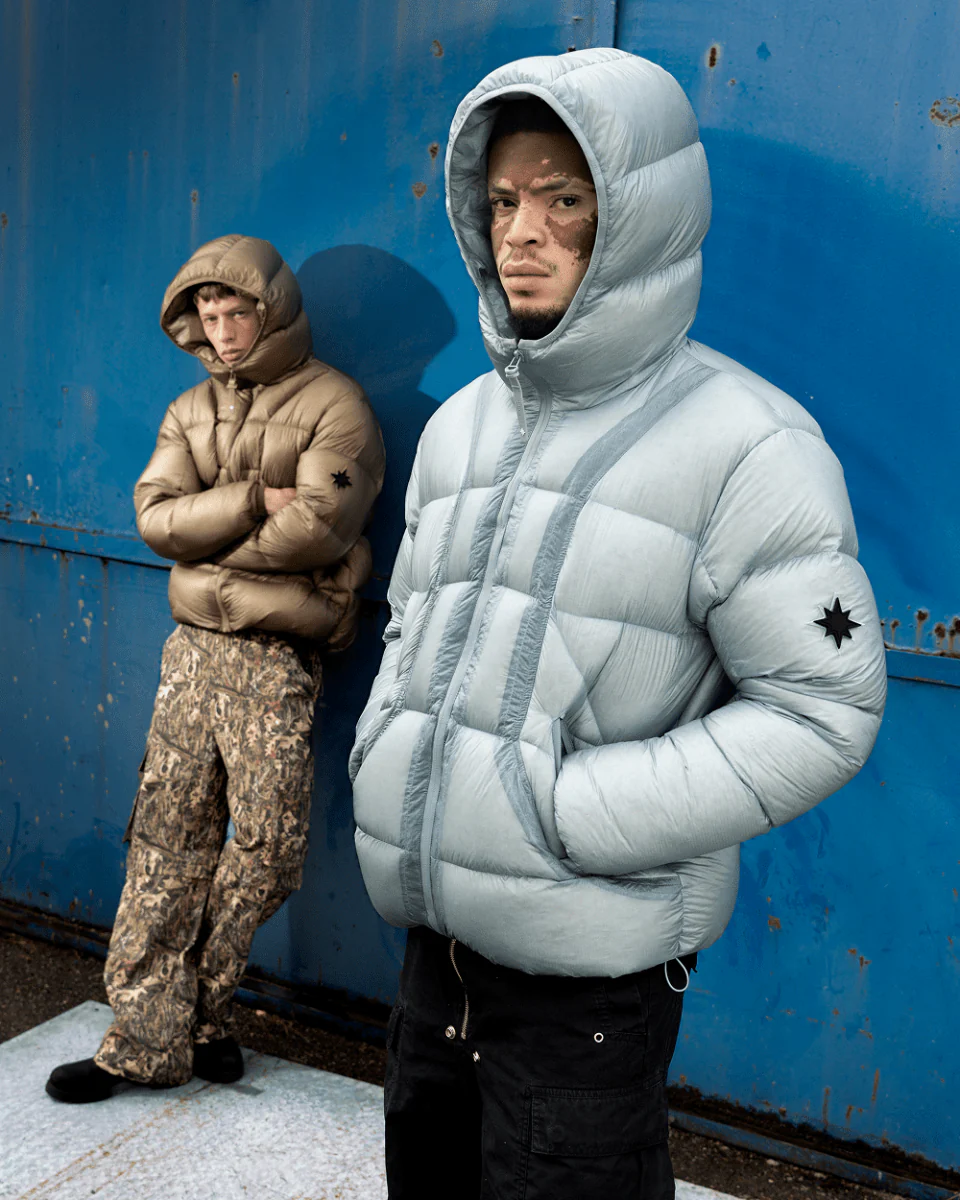 FINESSE* ALIVE PUFFER JACKET  [ICE BLUE] - Image 8