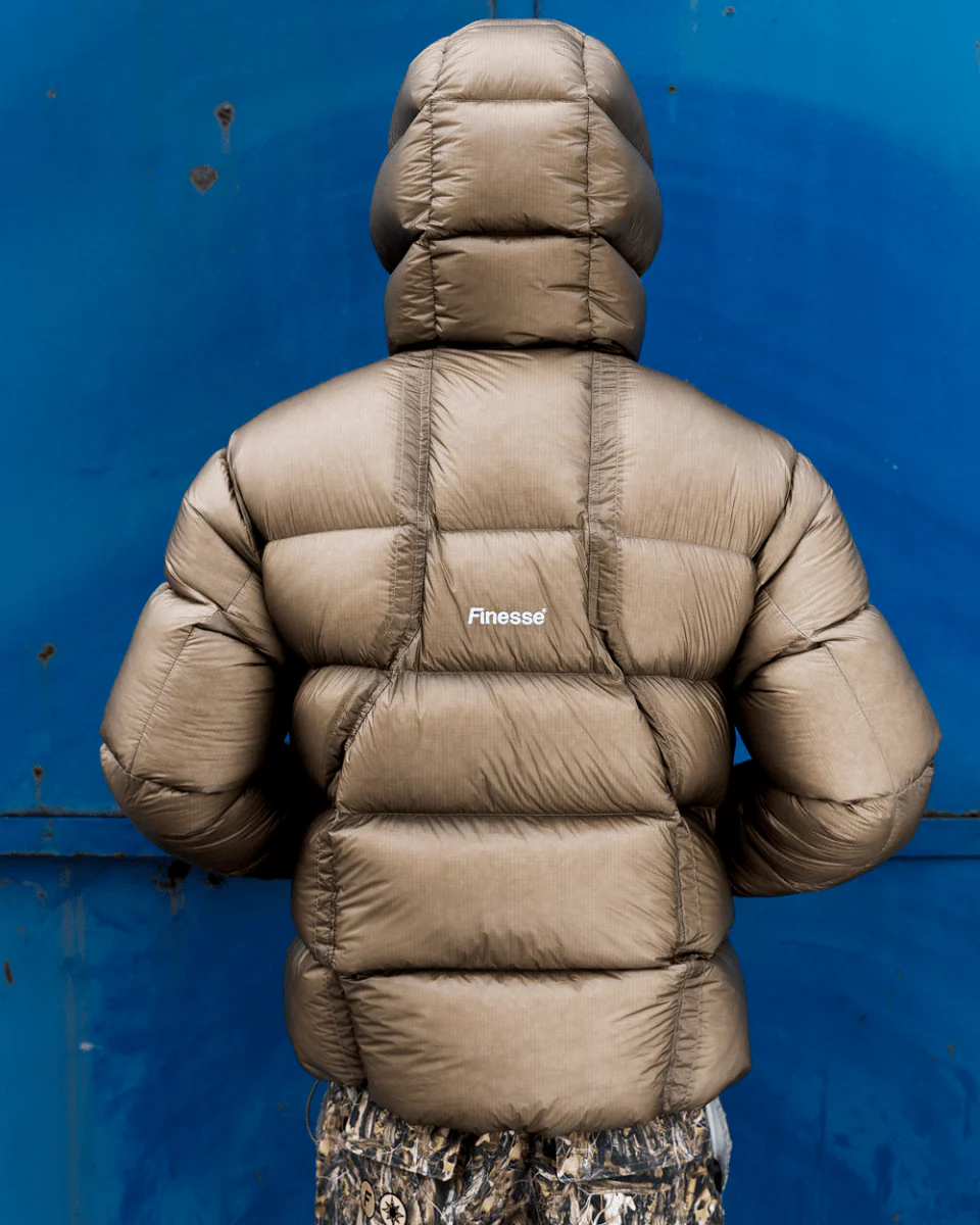 FINESSE* ALIVE PUFFER JACKET  [LIGHT BRONZE] - Image 5