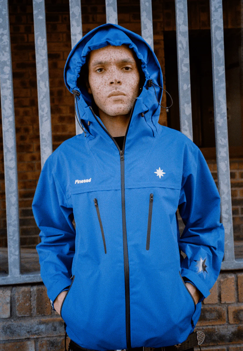 FINESSE* "FAS" WATERPROOF JACKET BLUE - Image 6