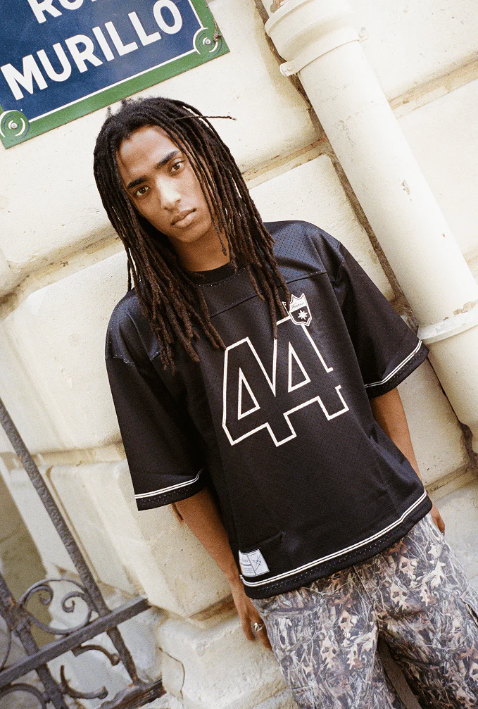 FINESSE* JERSEY SHIRT "44 BLACK" - Image 4