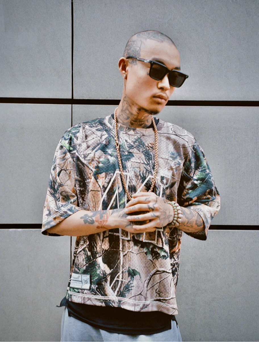 FINESSE* JERSEY 44 "FOREST CAMO" - Image 4
