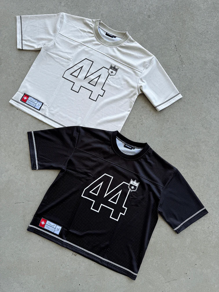 FINESSE* JERSEY SHIRT "44 BLACK" - Image 3