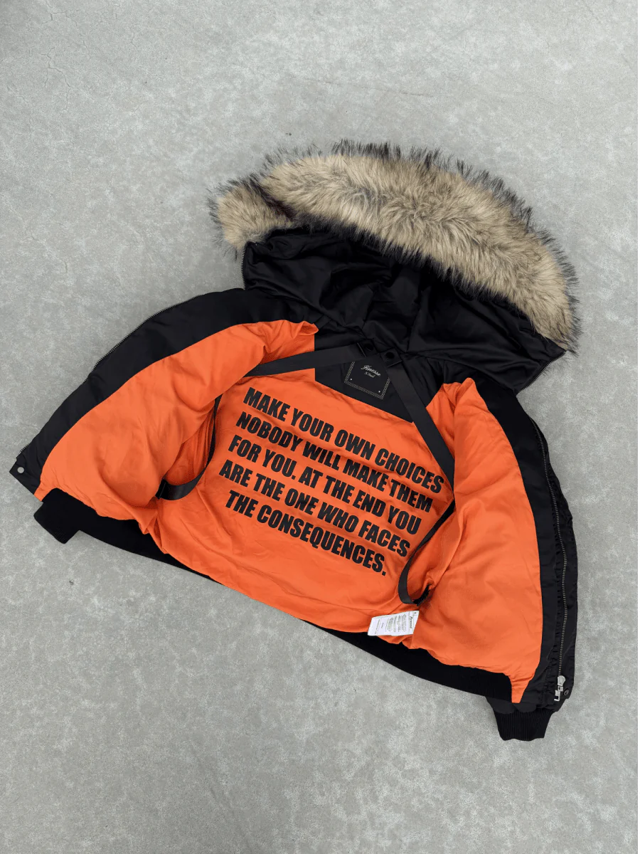 FINESSE* MERCENARY BLACK BOMBER - Image 3