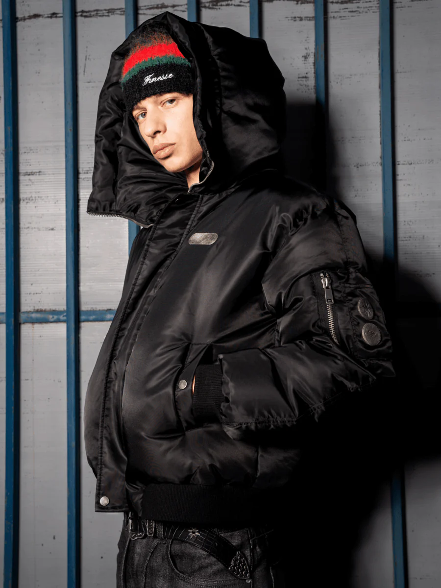 FINESSE* MERCENARY BLACK BOMBER - Image 4