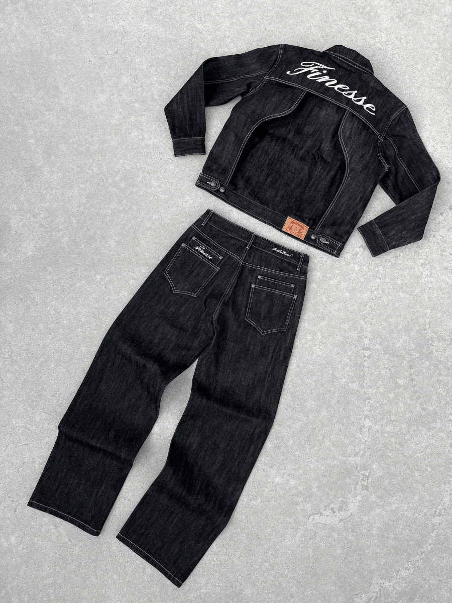 FINESSE* SELVEDGE RAW DENIM JACKET - Image 6