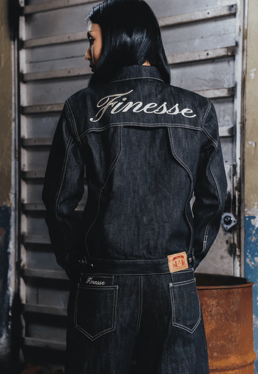 FINESSE* SELVEDGE RAW DENIM JACKET - Image 9