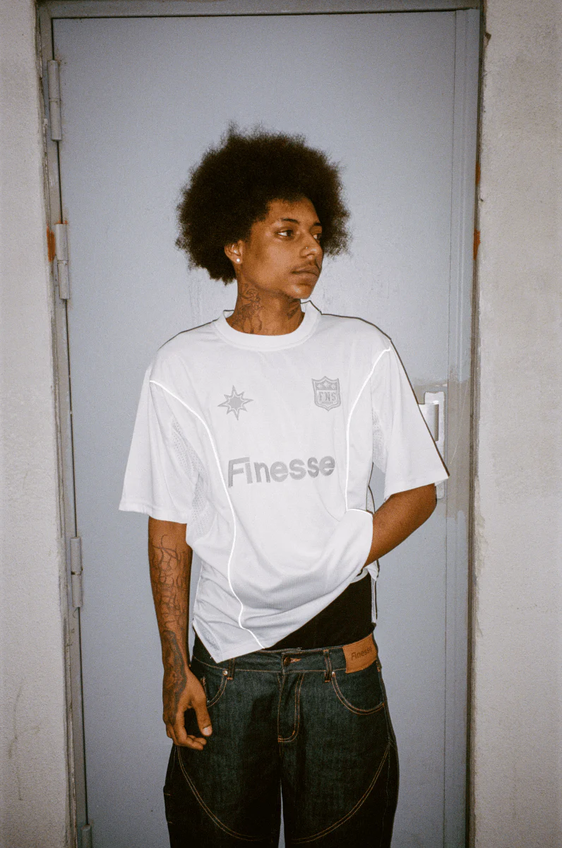 FINESSE® JERSEY SHIRT WHITE - Image 3
